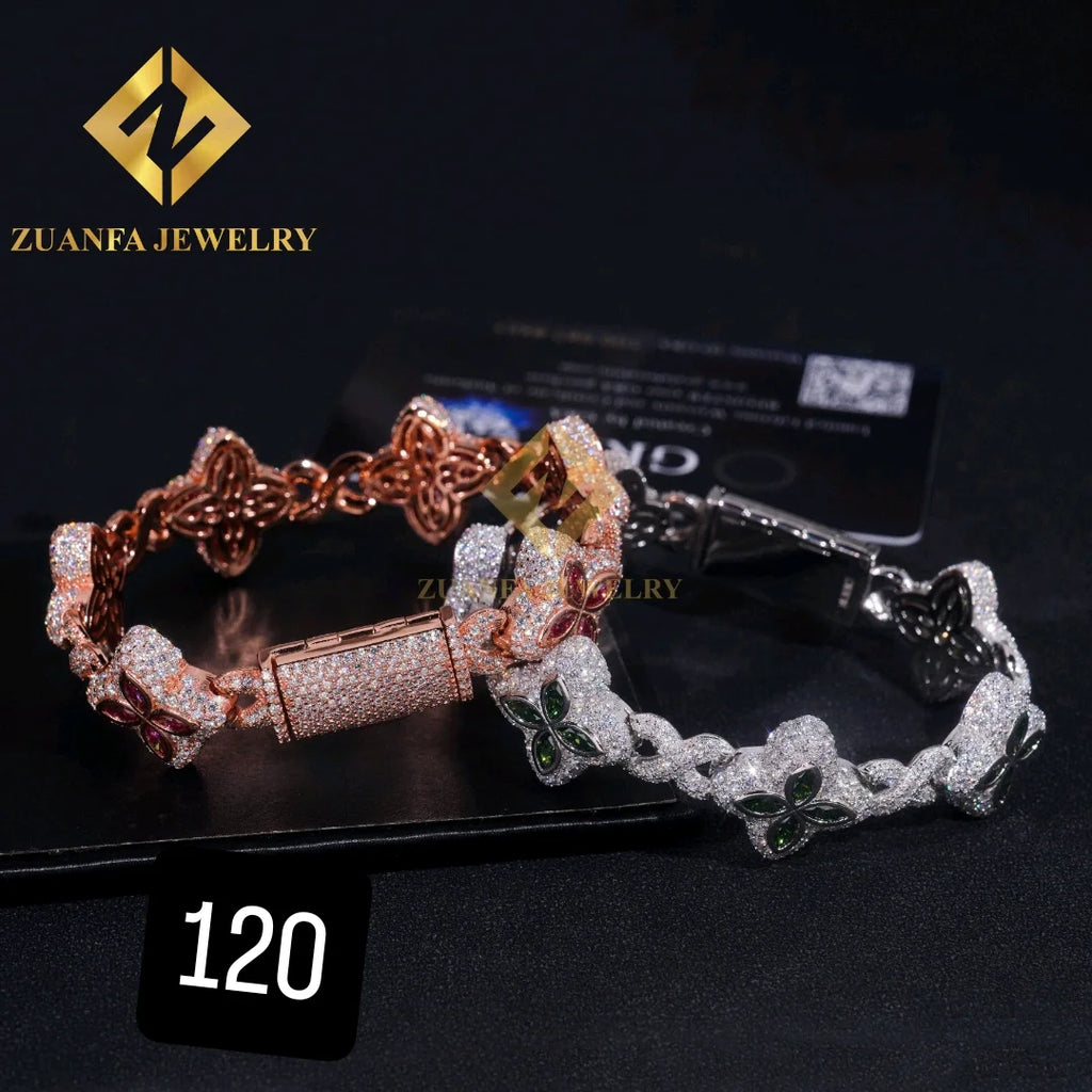 Real Moisinite resealable bracelets