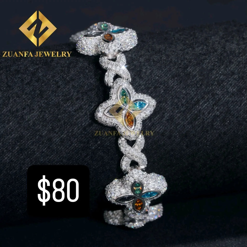 Real Moisinite resealable bracelets