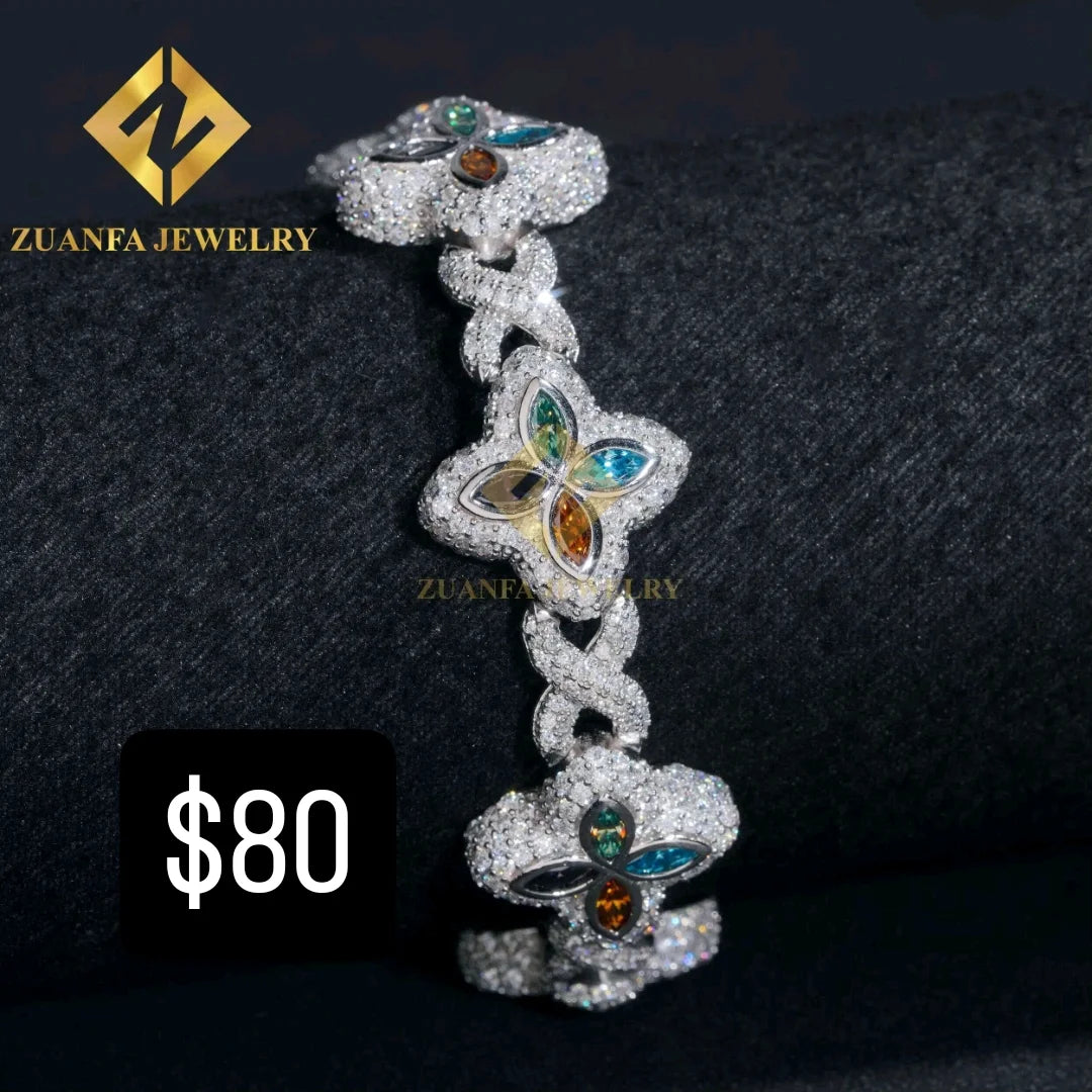 Real Moisinite resealable bracelets